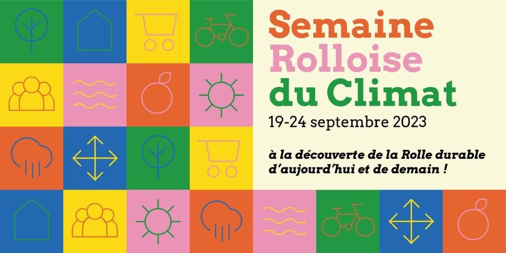 Image de la publicité pour la semaine rolloise du climat