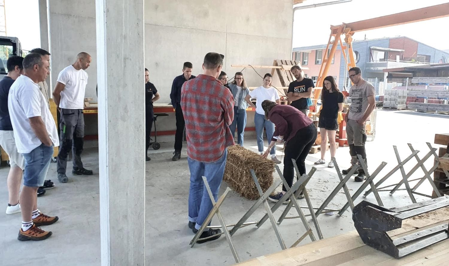 Image de Formation isolation en bottes de paille