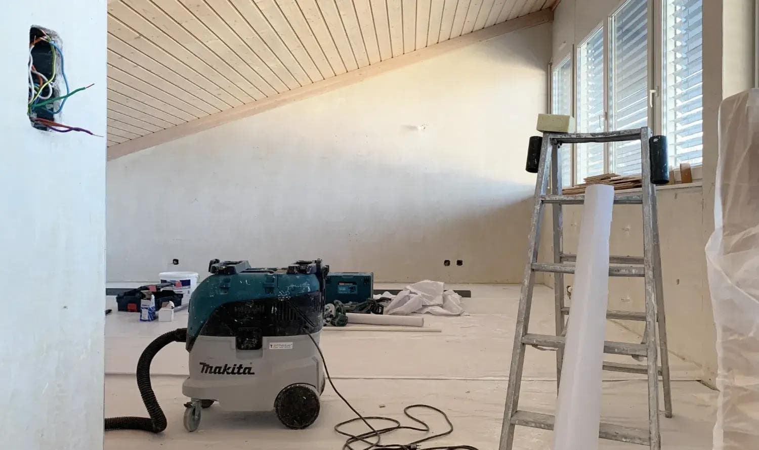 Travaux de rénovation d'un duplex